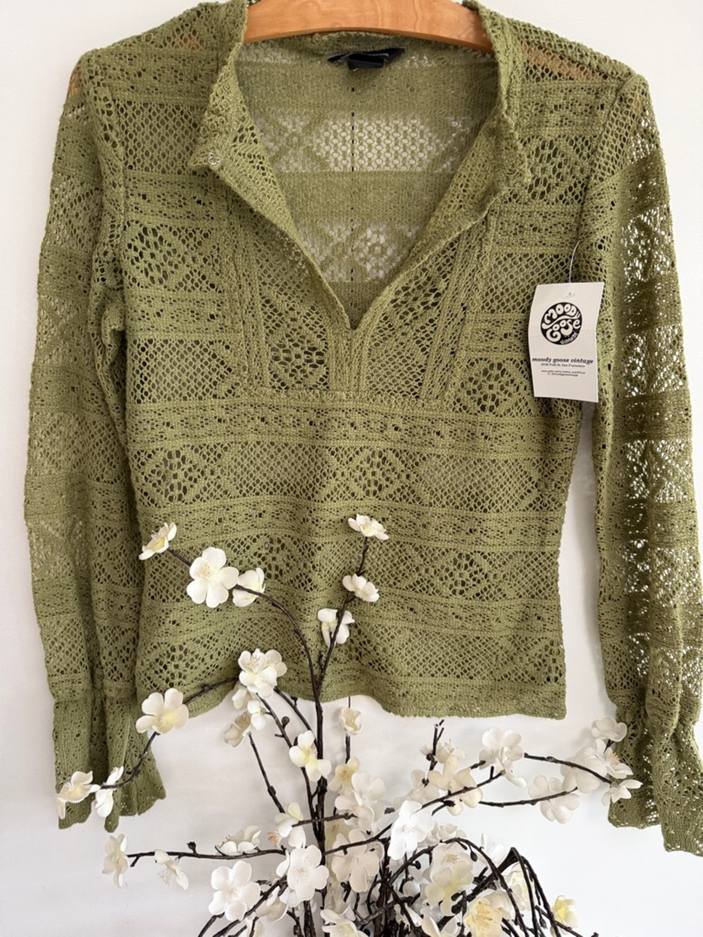 Vintage Lacy Knit Top
